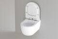 Sp&uuml;lrandloses H&auml;nge WC mit Slim Deckel Soft Close - Lifa Wei&szlig; Matt 49 cm - Ansicht 3