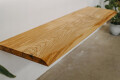 Holz Waschtischplatte Eiche 230 x 57 cm