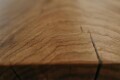 Massivholzplatte Kastanie mit Baumkante 260 x 57 cm