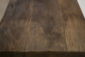 Waschtischplatte Eiche Altholz geb&uuml;rstet und unbehandelt 159 x 62 x 6 cm