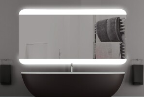 LED Badspiegel nach Maß - Ansicht 1