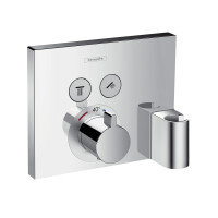 Hansgrohe Shower Select Thermostat Unterputz Duscharmaturenset Duschteller 30 cm 