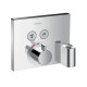 Hansgrohe Shower Select mit Fixfit Thermostat Unterputz Duscharmaturenset Duschteller 30cm