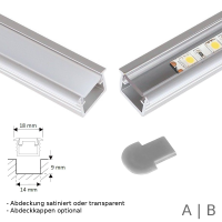 LED Aluprofil Aluminium Profil Halterung f&uuml;r LED...