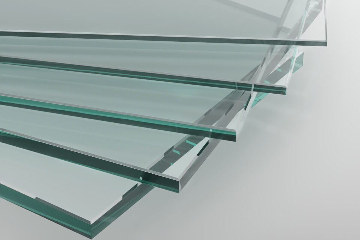 6 Glasplatte|Glasregal|Glasscheibe 8 mm Stärke Klarglas 