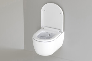 WC mit Bidetfunktion in weiß glanz vom Typ Lifa