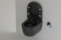 H&auml;nge WC mit Bidetfunktion Vitrawasserhahn - Lifa Schwarz Matt 49 cm - Ansicht 3