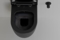 H&auml;nge WC mit Bidetfunktion Vitrawasserhahn - Lifa Schwarz Matt 49 cm - Ansicht 6