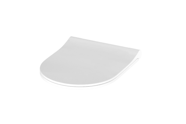 Slim WC Deckel Soft Close - Weiß matt - Lifa Universell