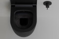 Dusch-WC Komplettset schwarz matt Warmwasser - Geberit UP320 - Ansicht 6