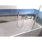 Kundenbild 3 Freistehende Mineralguss Badewanne "Angularo" aus Solid Surface Matt 1690x690x500 mm