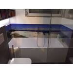 Kundenbild 6 Freistehende Mineralguss Badewanne "Angularo" aus Solid Surface Matt 1690x690x500 mm